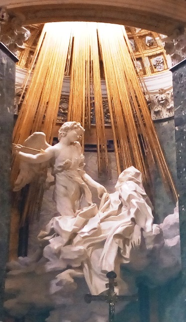 El Éxtasis de Santa Teresa de Bernini en Santa María de la Victoria 