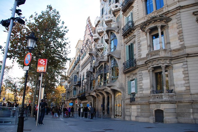 Cuadrado de Oro del Paseo de Gracia de Barcelona