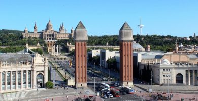Montjuic en Barcelona