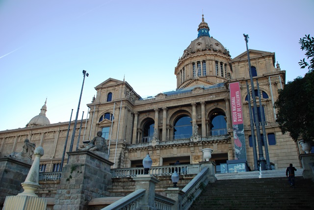 Museo Nacional de Arte de Catalunya en el Palau de Montjuic