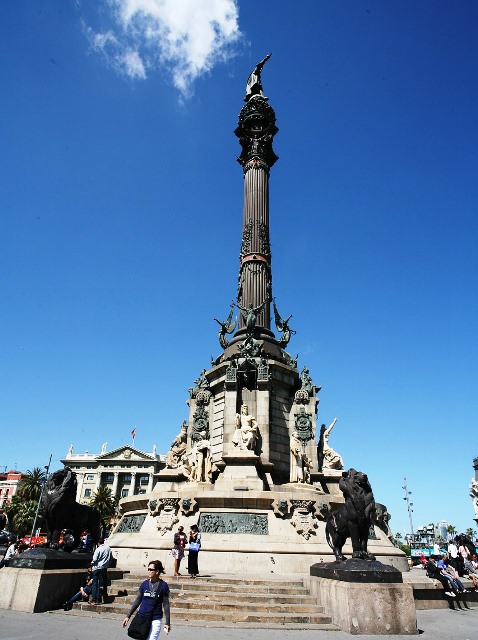 Cómo visitar el Monumento a Colon de Barcelona (Guía)