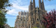 Templo Expiatorioa de la Sagrada Familia de Gaudí en Barcelona