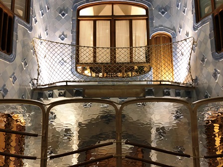 Sensación de mar en el interior de la Casa Batlló