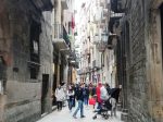 Calle estrecha del Born de Barcelona