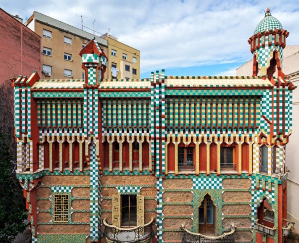 Casa Vicens de Gaudí en Barcelona