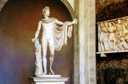 Apolo de Belvedere en los Museos Vaticanos