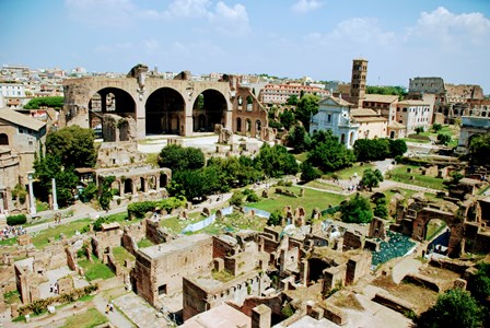 Ruinas en el Foro Romano