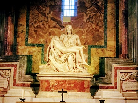 La Piedad de Miguel Ángel en el Vaticano