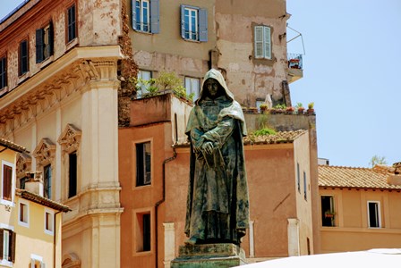 Estatua de Giordano Bruno, librepensador