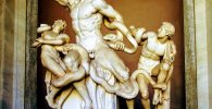 Laocoonte y sus hijos en los Museos Vaticanos