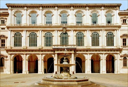 Palazzo Barberini que aloja la Galería Nacional de Arte Antiguo en Roma