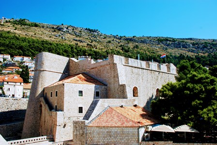 Fortaleza Revelín, junto a la Puerta de Ploce en Dubrovnik