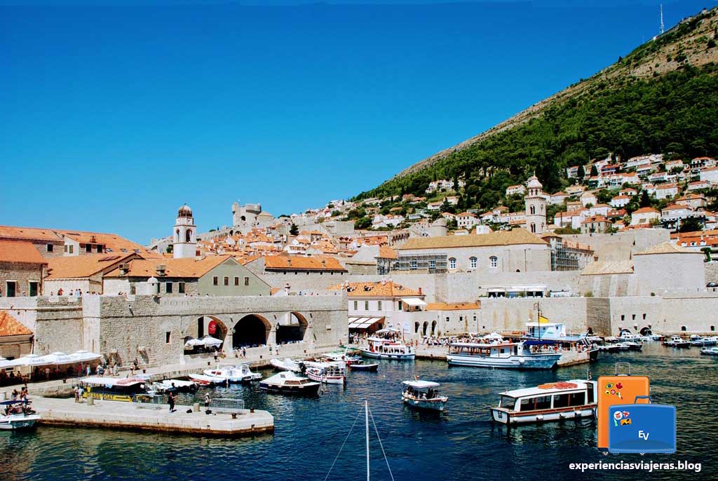 Panorámica del Puerto Viejo de Dubrovnik