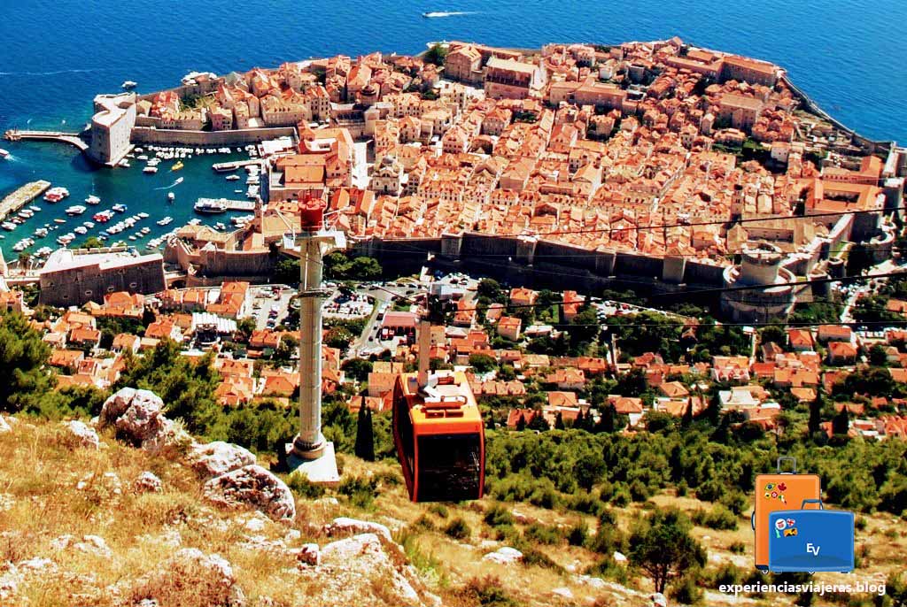 Teleférico de Dubrovnik, vistas espectaculares de la ciudad amurallada