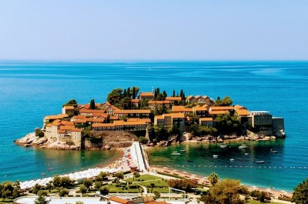 Alojamiento exclusivo en la isla de Sveti Stefan en Montenegro