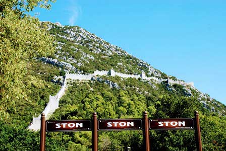 Las murallas de Ston (Croacia)
